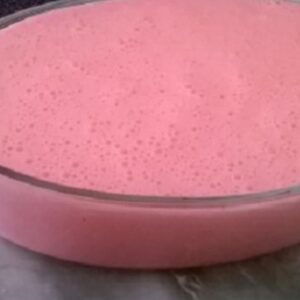 Gelatina colorida - Caderninho de receita